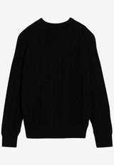 4G Jacquard Knitted Sweater