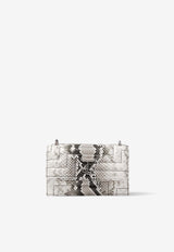 Mini Bohemia Snake Print Leather Shoulder Bag