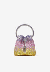 Bon Bon Crystal-Embellished Top Handle Bag