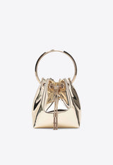 Bon Bon Metallic Bucket Bag