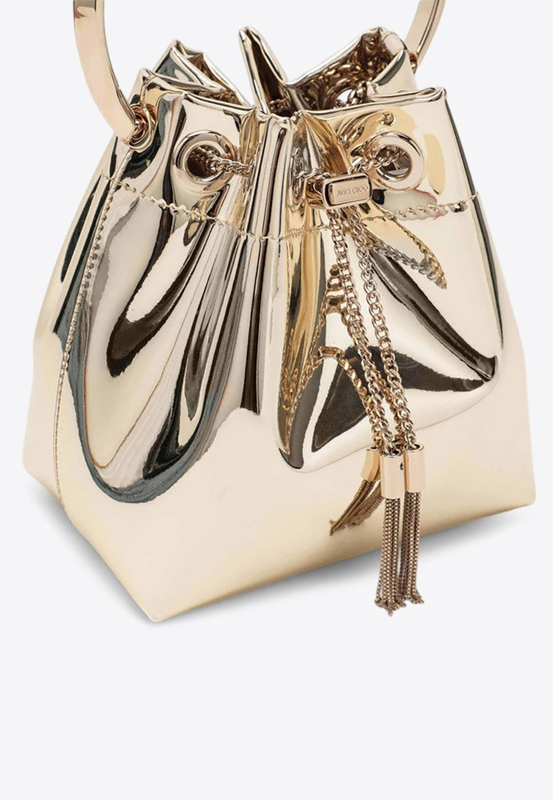 Bon Bon Metallic Bucket Bag