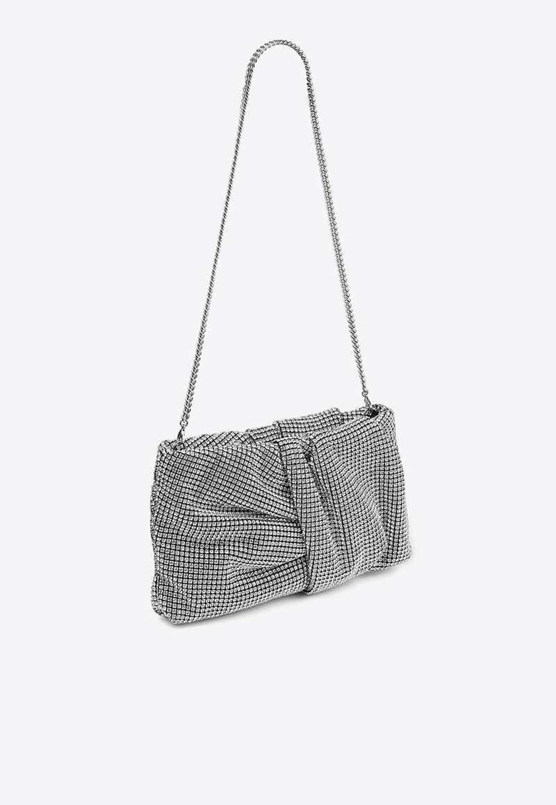 Bonny Crystal Mesh Clutch Bag