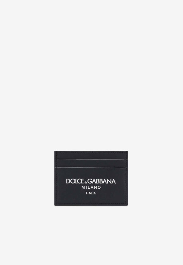 DG Milano Print Leather Cardholder