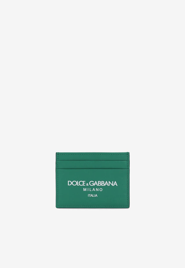 Logo Calfskin Cardholder