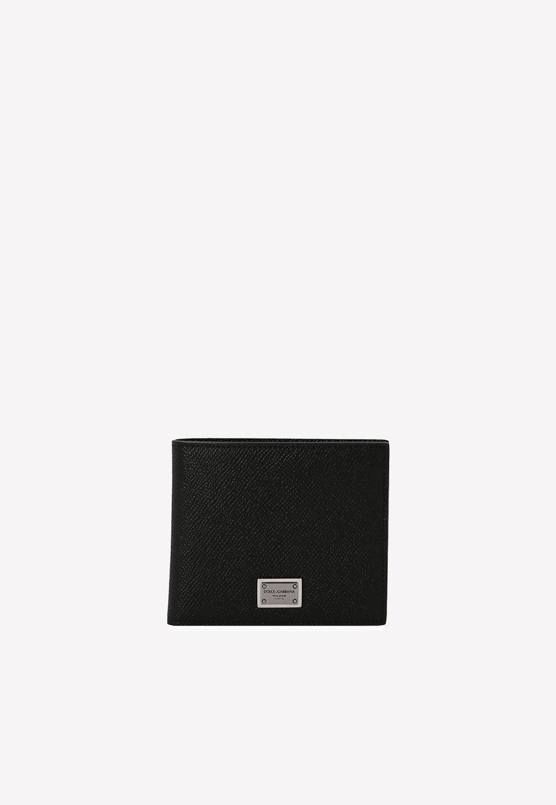 Logo Plaque Bi-Fold Wallet