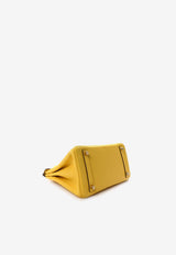 Birkin 25 in Jaune de Naples Taurillon Novillo Leather with Gold Hardware