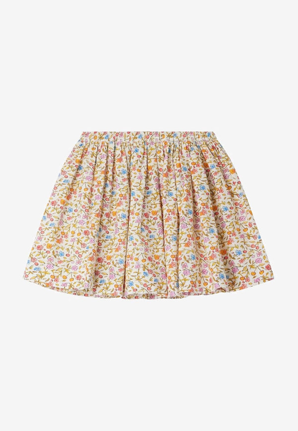 Girls Suzon Floral Skirt