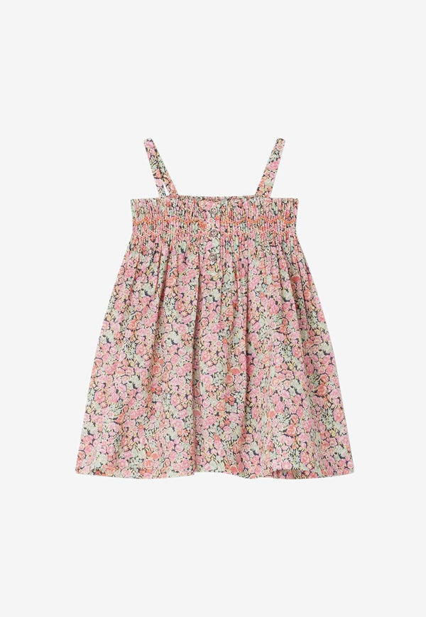 Baby Girls Fabricia Floral Smocked Dress