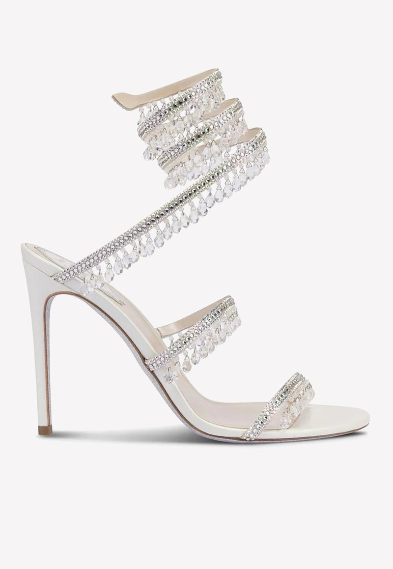 Chandelier 105 Crystal-Embellished Sandals