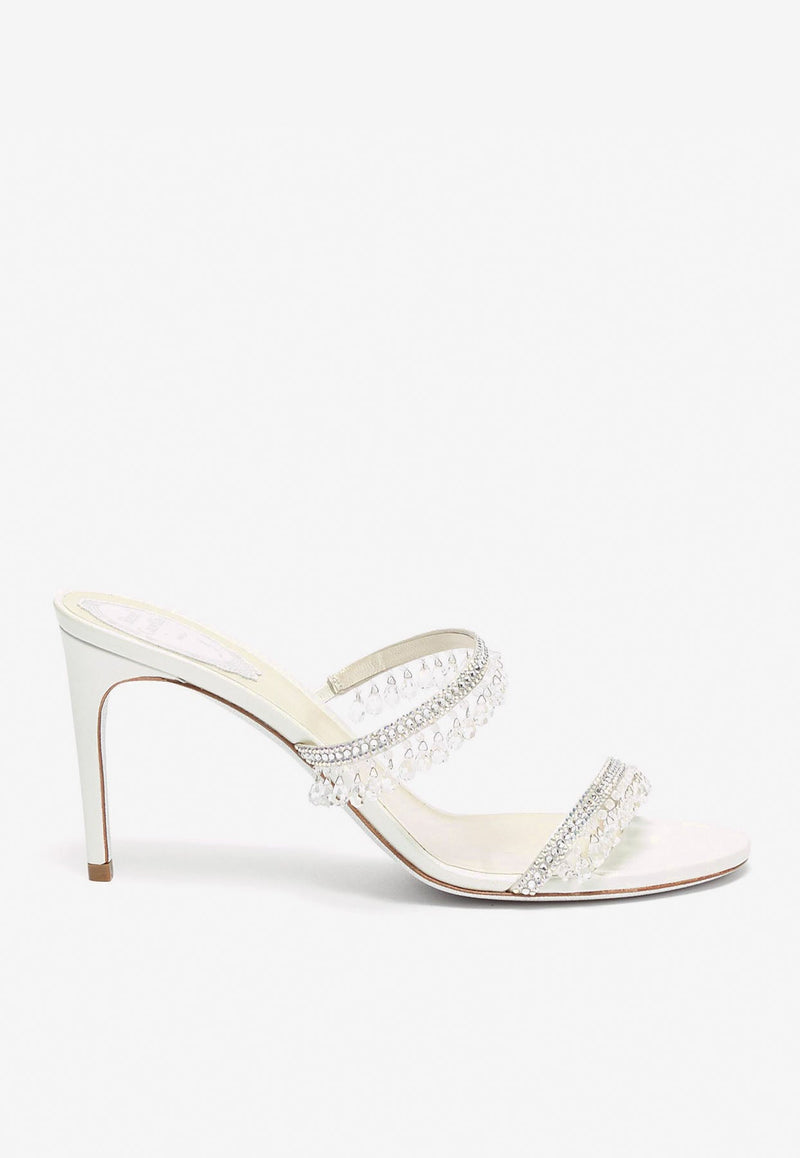 Chandelier 80 Crystal-Embellished Mules