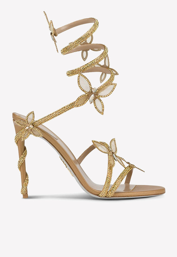 Margot 105 Crystal Butterfly Sandals