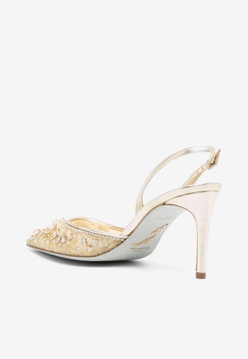 Hina 80 Slingback Pumps