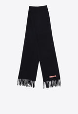 Fringe Wool Scarf