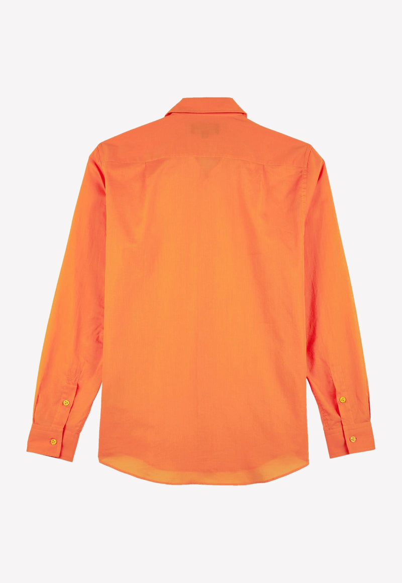 Caracal Long-Sleeved Cotton Shirt