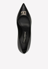 DG 60 Pointed Toe Pumps in Leather