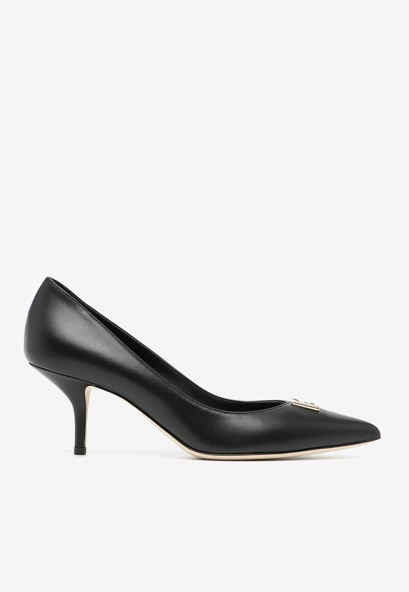 DG 60 Pointed Toe Pumps in Leather