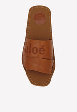 Logo Woody Flat Mules