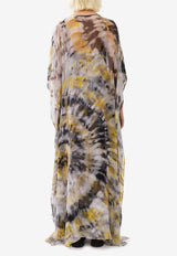 Tie-Dye Print Kaftan