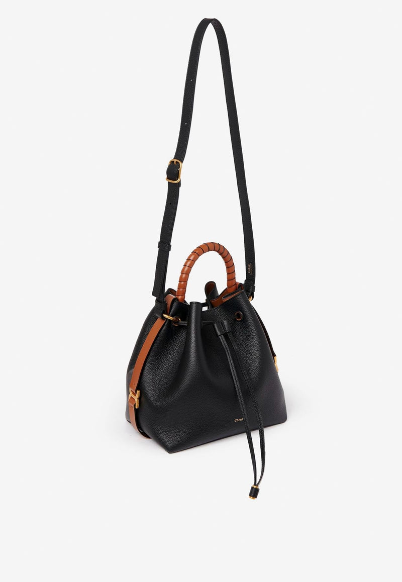 Marcie Bucket Bag in Leather