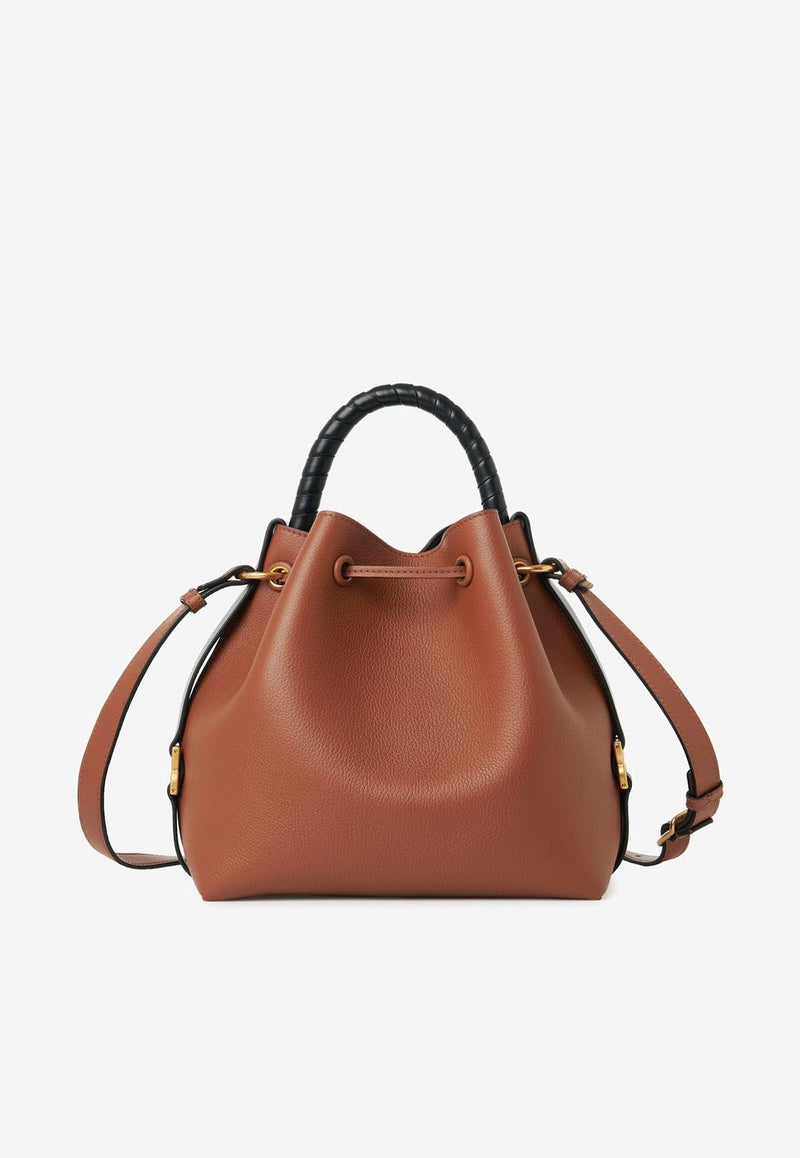 Marcie Bucket Bag in Leather