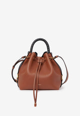 Marcie Bucket Bag in Leather