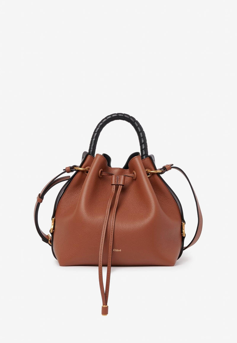 Marcie Bucket Bag in Leather