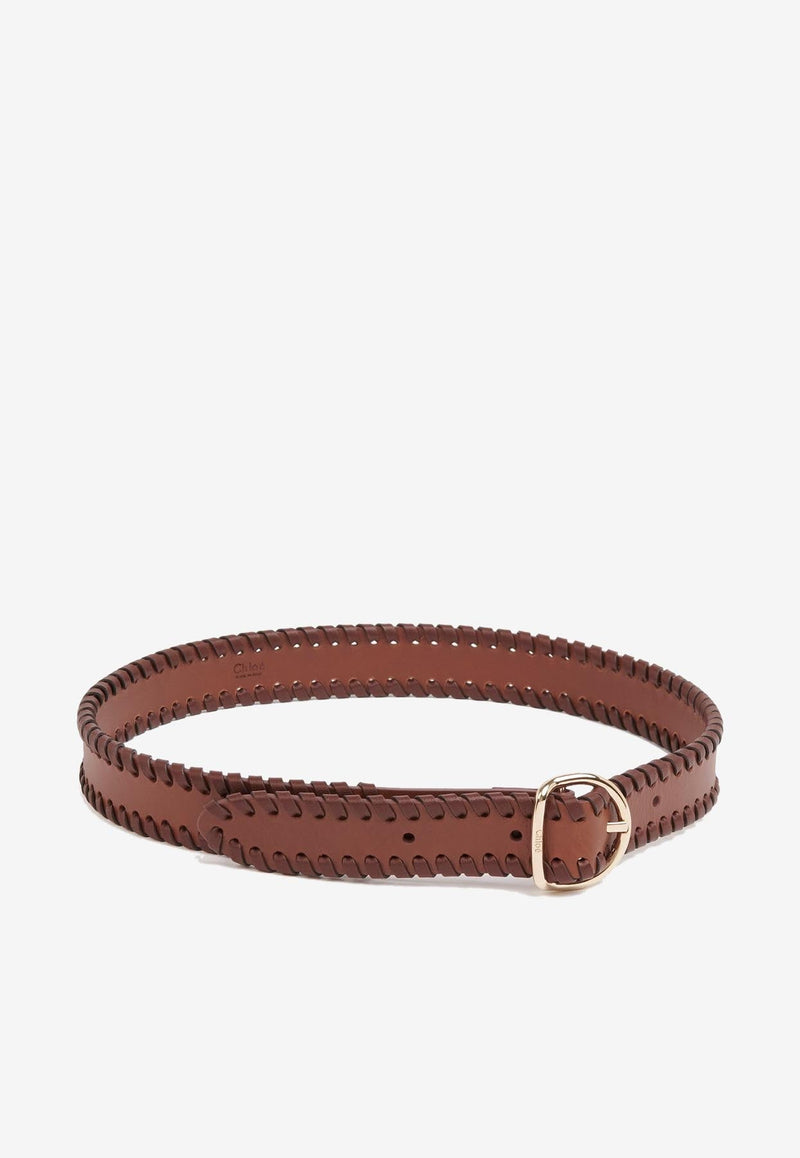 Mony Belt in Vegan Leather