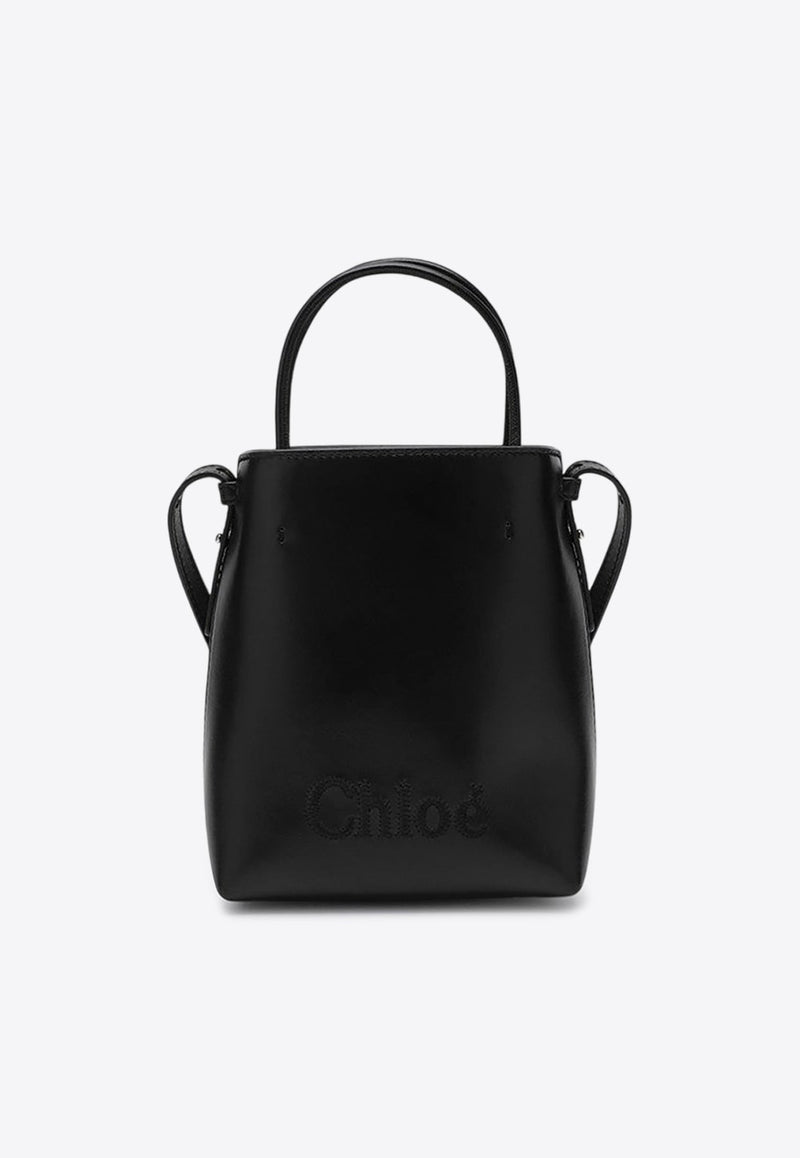 Micro Sense Leather Shoulder Bag