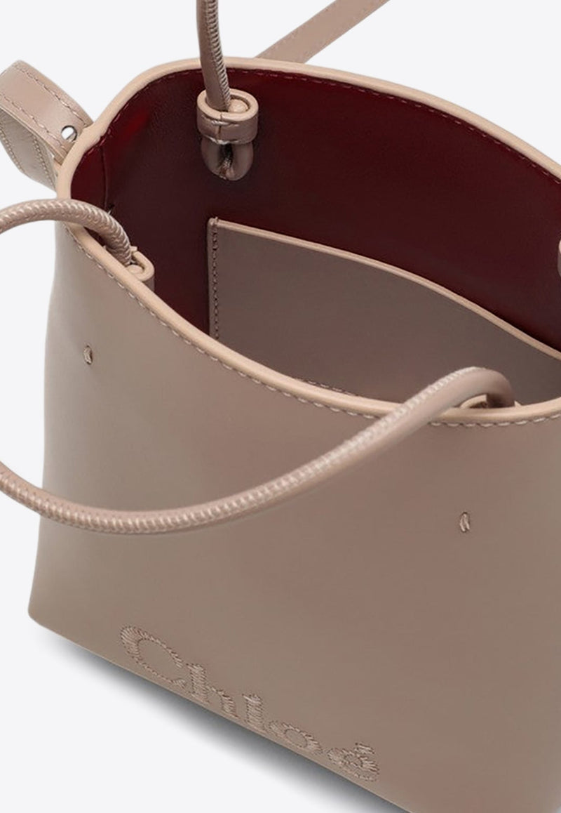 Micro Sense Leather Tote Bag