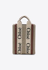 Mini Woody Logo Tote Bag