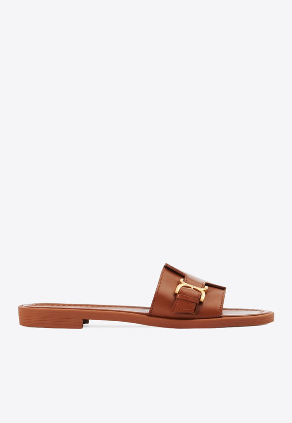 Marcie Leather Slides