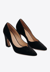 X Atelier Jolie Oli 90 Pumps in Velvet