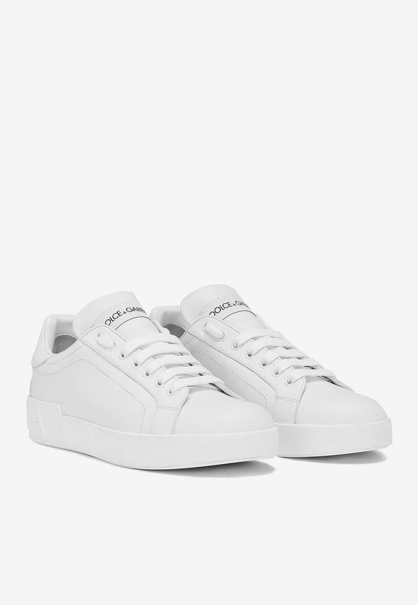 Portofino Leather Low-Top Sneakers