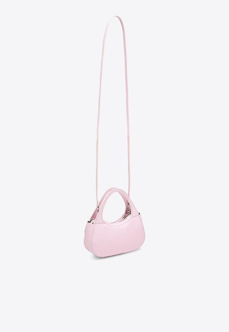 Micro Baguette Leather Swipe Bag