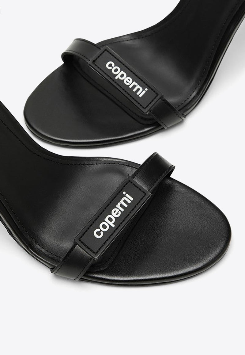 95 Logo Strap Leather Sandals