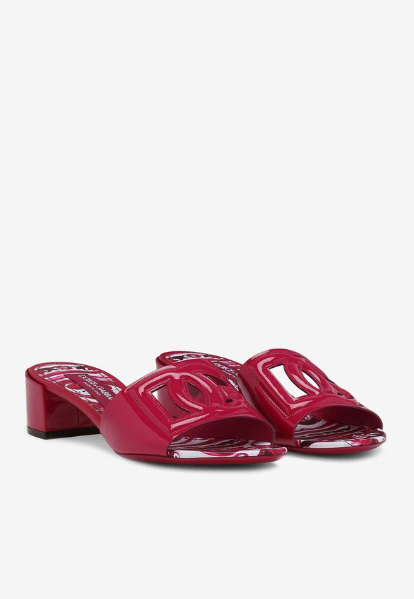 Bianca 45 Patent Leather DG Mules