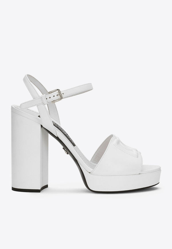 Keira 85 Calf Leather Platform Sandals