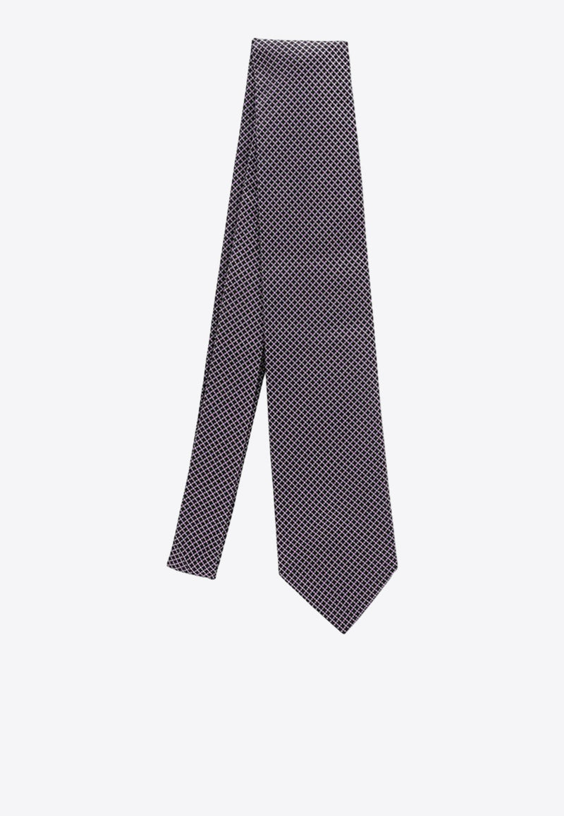 Polka Dot Silk Tie