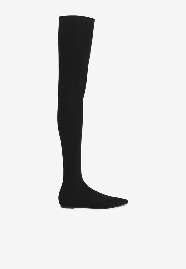 Stretch Over-the-Knee Boots