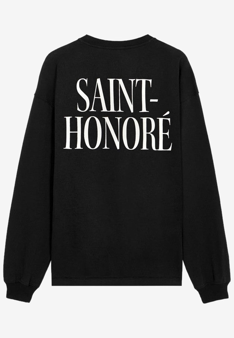 Saint-Honoré Printed Sweatshirt