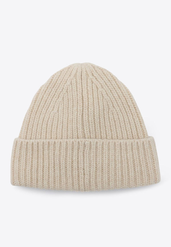 Boys Face Patch Wool Beanie