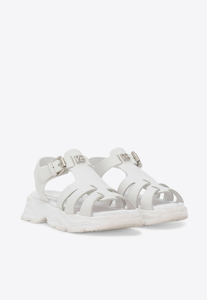 Boys Logo Sandals