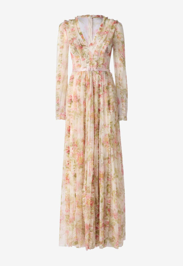 Peony Promise Floral Gown