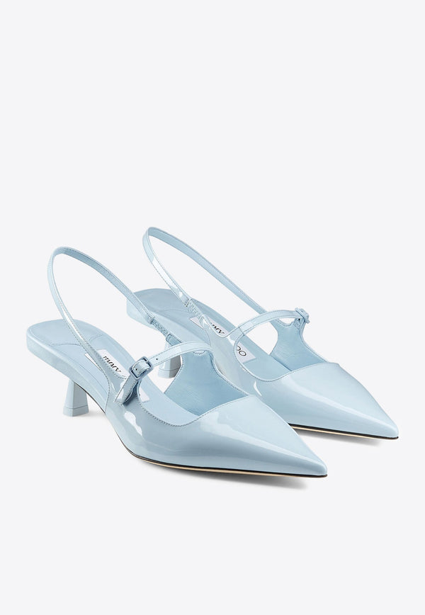 Didi 45 Pointed Pumps in Patent Leather