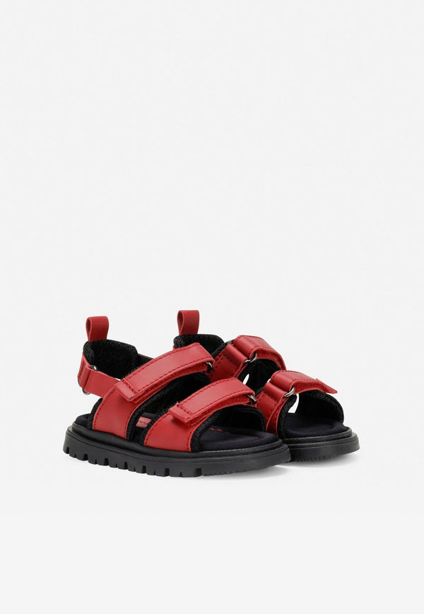 Baby Boys DG Sandals in Calf Leather