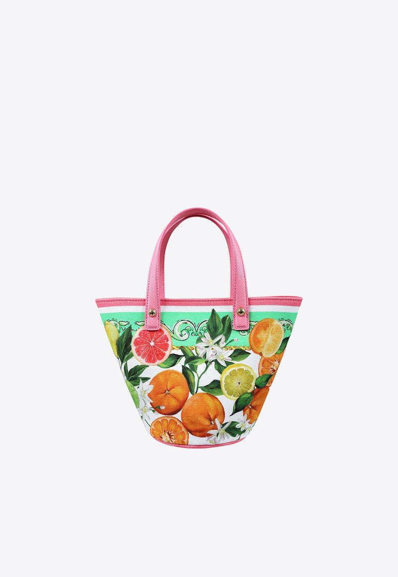 Girls Printed Tote Bag