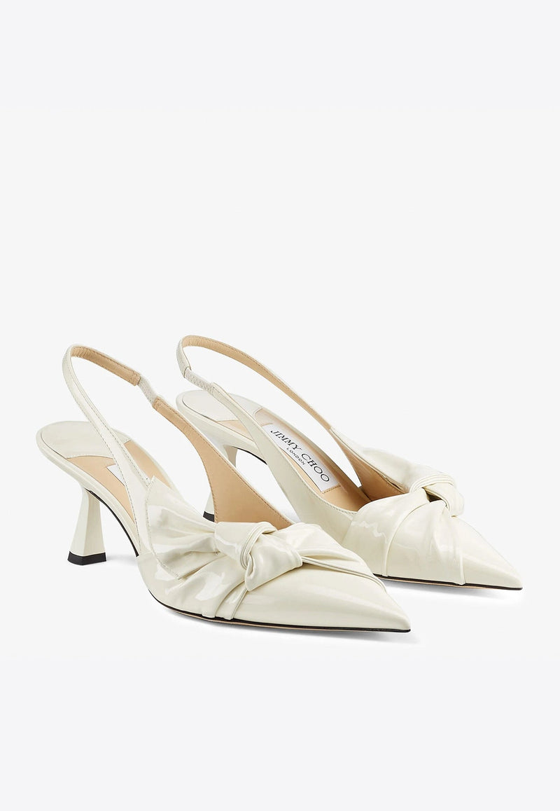 Elinor 65 Slingback Pumps in Patent Leather
