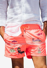 Pampelonne Embroidered Swim Shorts