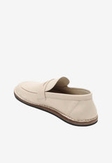 Cary Grained Leather Loafers