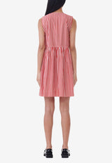 Bow Tie Mini Stripe Dress